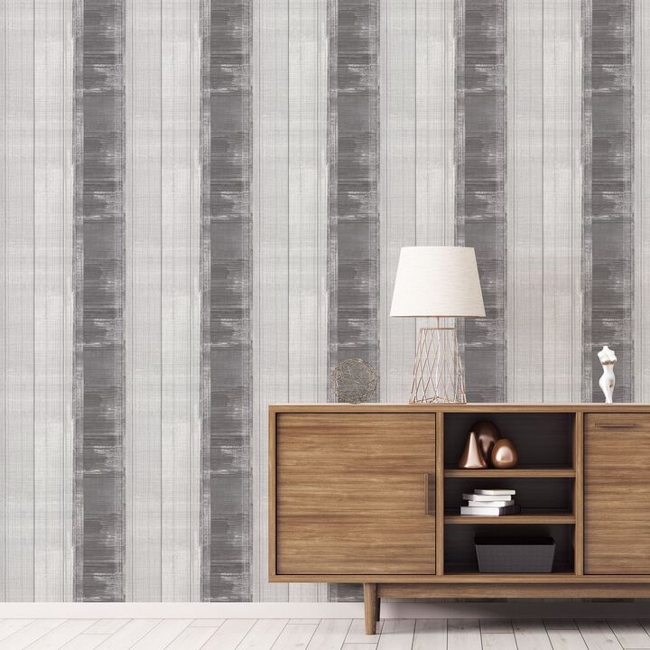Atmosphere Sublime Stripe Black Wallpaper G78271