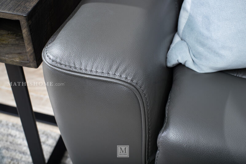 Denali Manual Leather Reclining Sofa