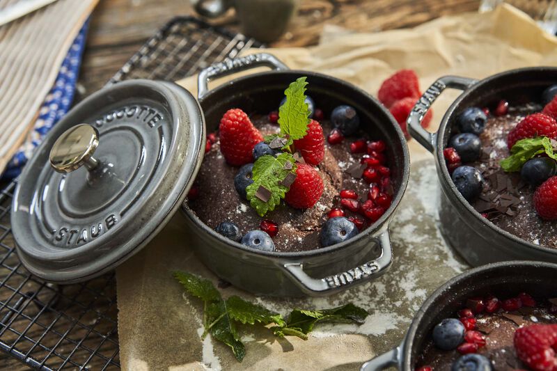 Staub Cast Iron 0.5-qt Round Cocotte