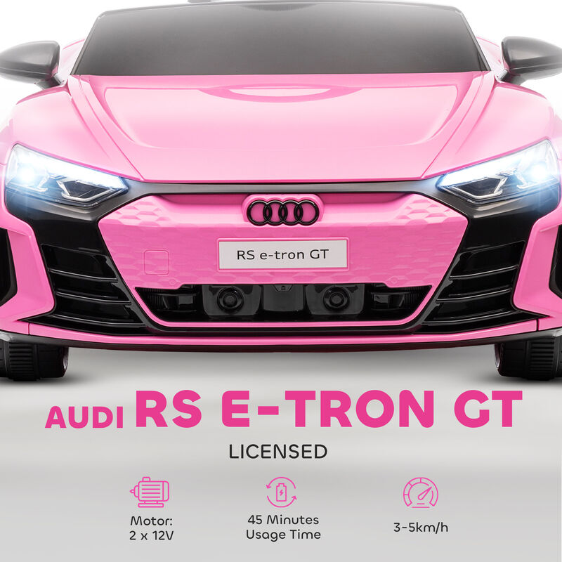 BreeBe Audi RS e-tron GT 12V Ride On Car for Kids with Parent Remote image number 3