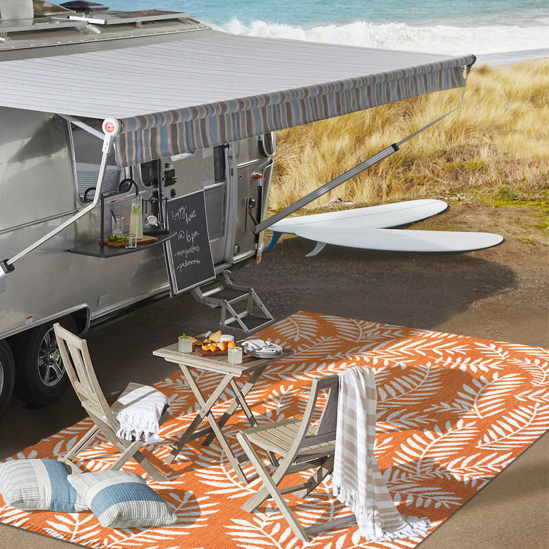 Nevis Palm Frond Indoor/Outdoor Area Rug