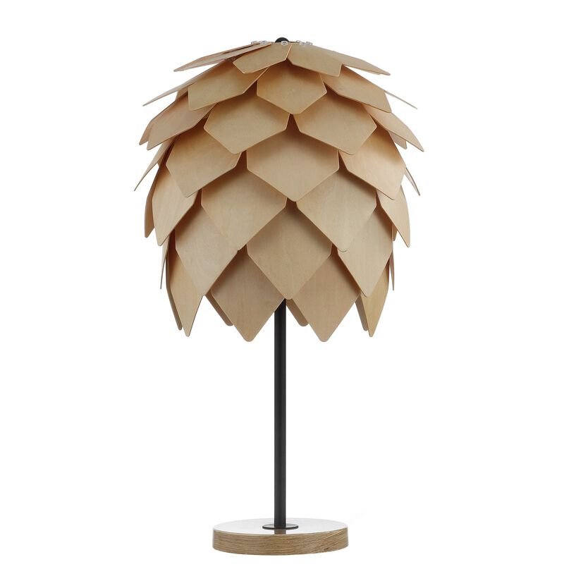 Simon Pinecone Wood/Metal LED Table Lamp
