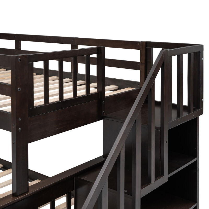 Merax Bunk Bed with Drawers