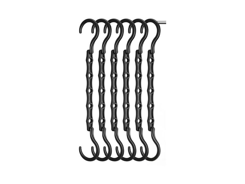 6 Pack Closet Organizers & Storage | Magic Space-Saving Hangers for Clothes image number 0