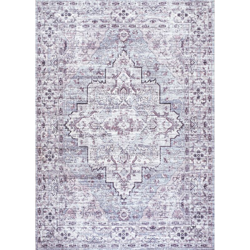 Didim Boho Medallion Machine-Washable Area Rug