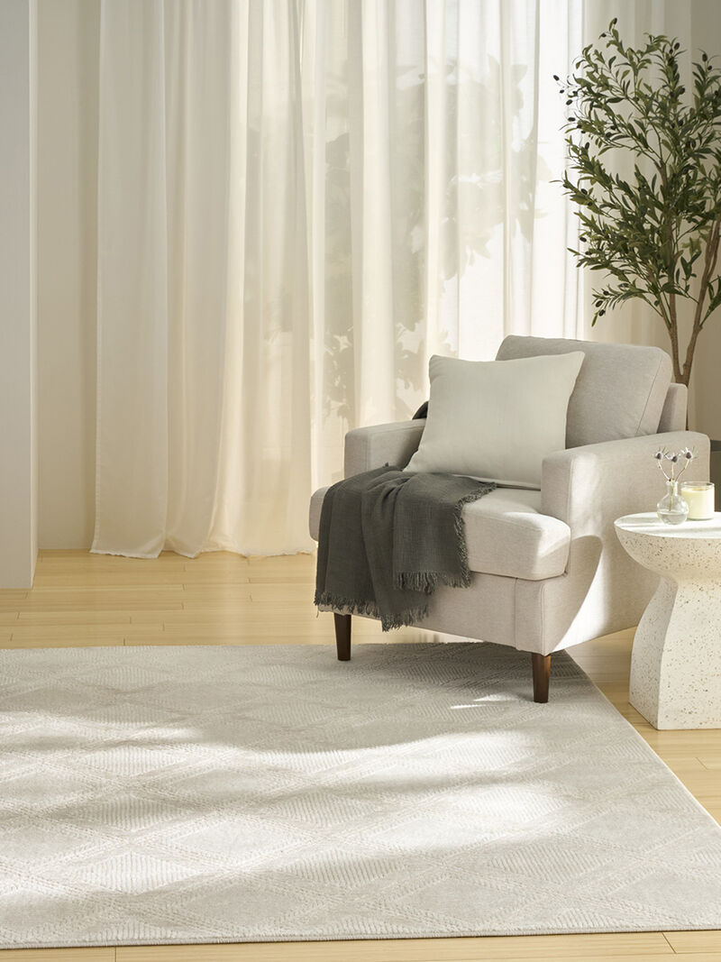 Serenity Home SRH11 Ivory 5'3" x 7'3" Rug image number 7