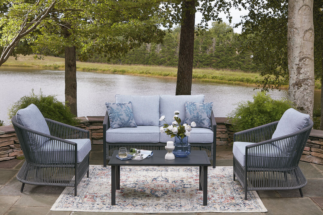 Bodega Island 4-Piece Outdoor Conversation Set