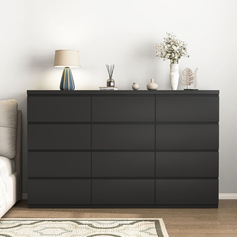 Flemwu 12 Drawers Double Dresser image number 1