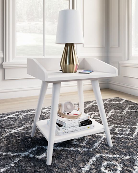 Ashley Blariden Accent Table, White 