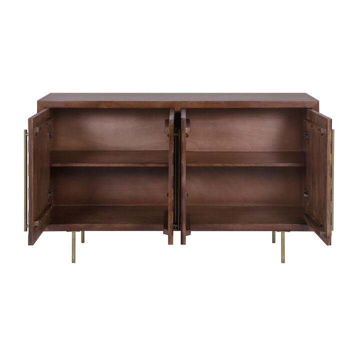 Hedleyway Dimensional 4-Door Cabinet