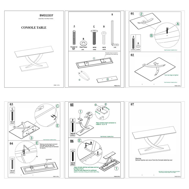 Rase 57 Inch Console Table, Cross Leg Design, Pedestal Base, Black Wood