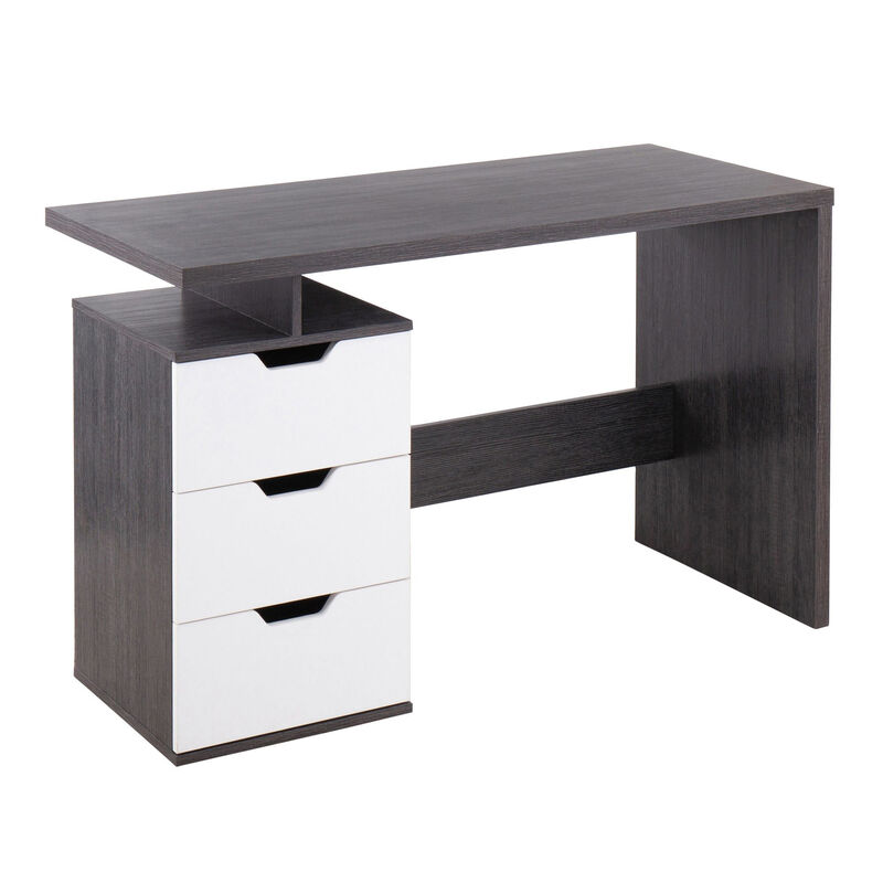 Lumisource Home Office Quinn Contemporary Desk