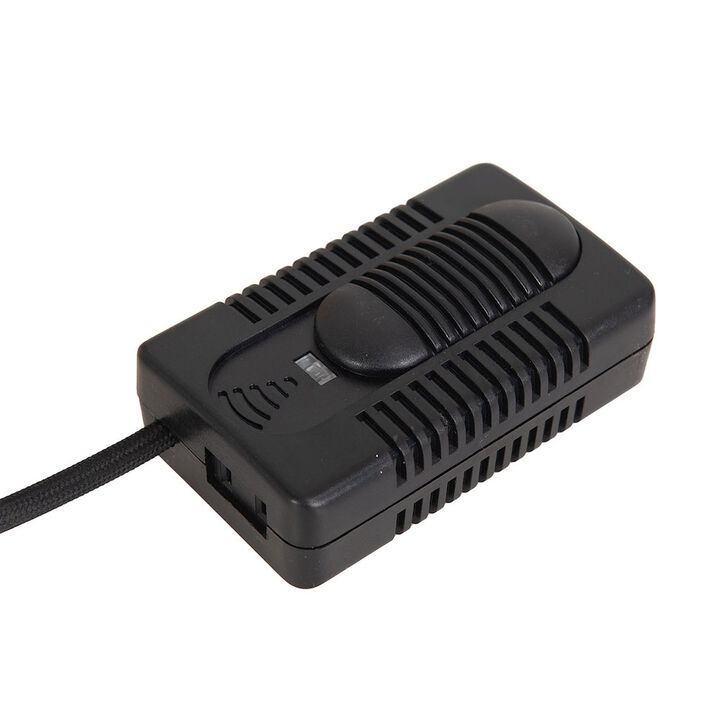 NOVA OF CALIFORNIA Quattro Floor Lamp - Dark Walnut