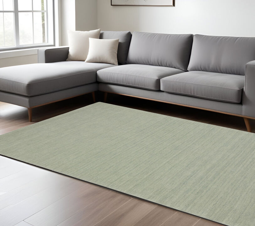 HomeRoots Wool Hand Tufted Area Rug