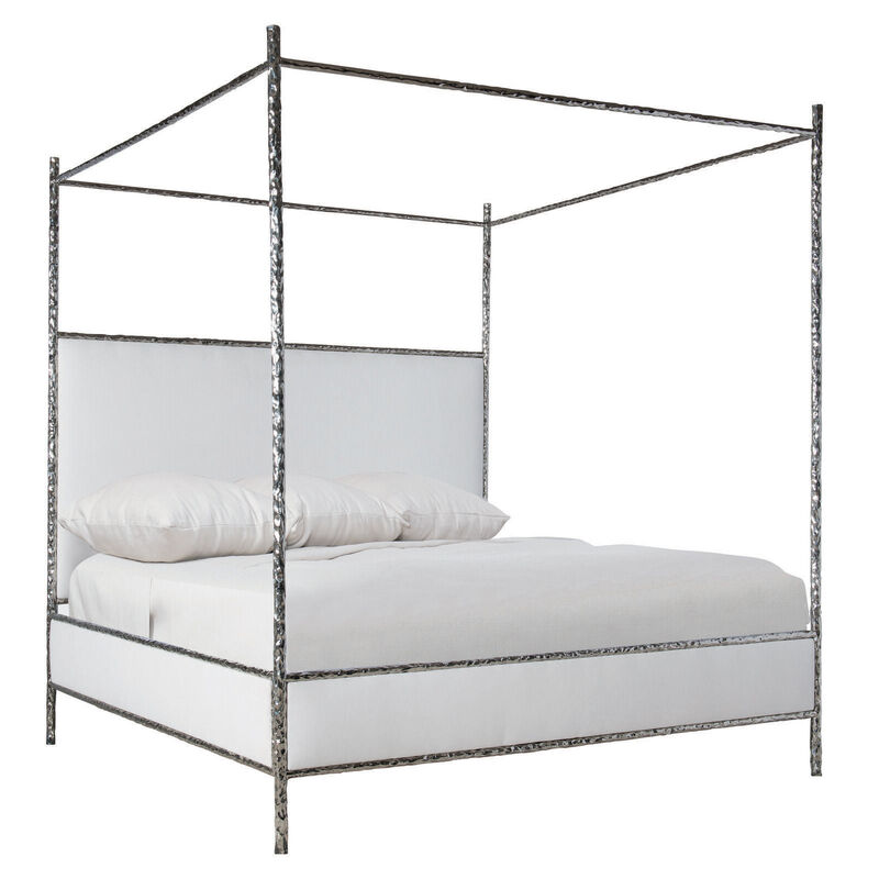 Odette Fabric Canopy Bed image number 1