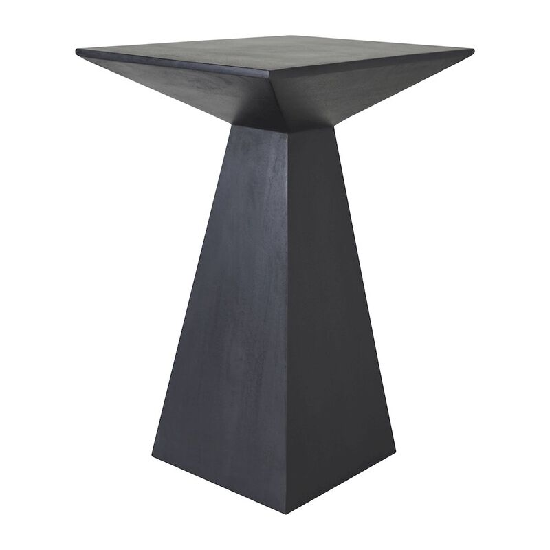 Renwil Moulin Side Table In Black Color