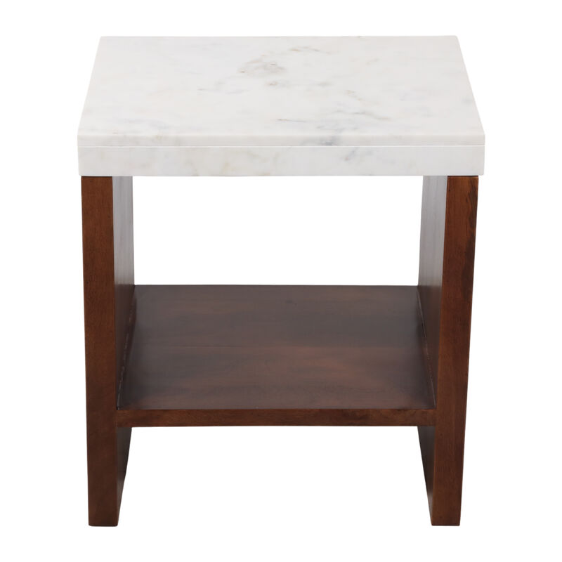 22x20 Marble Top Side Table image number 3
