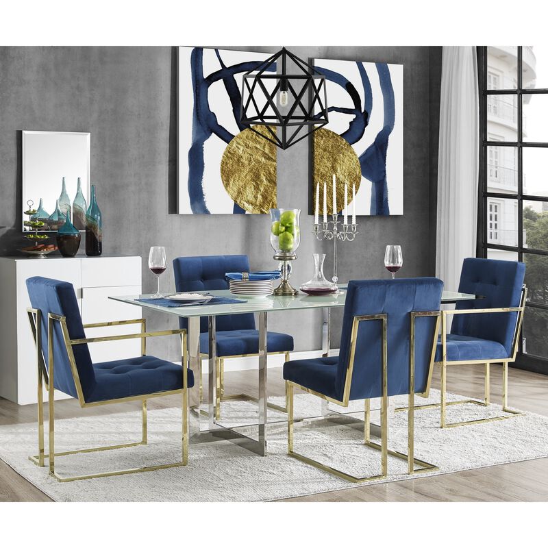 Inspired Home Shiloah Dining Chair, Set of 2