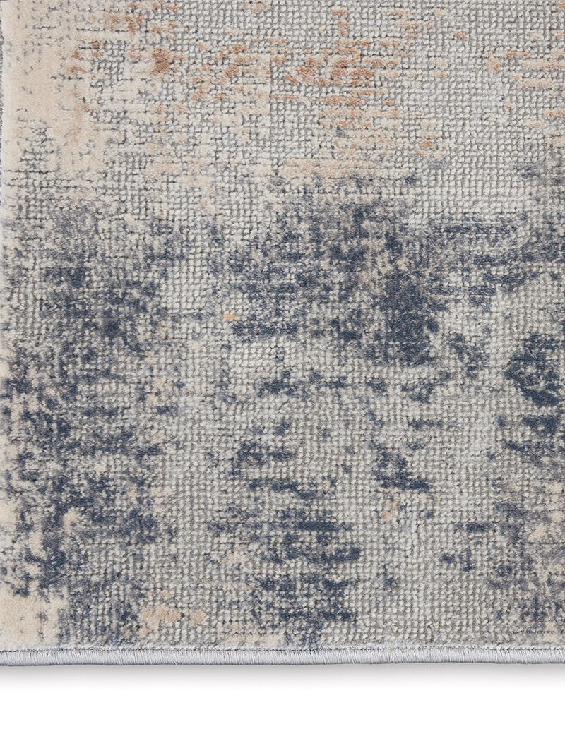 Rustic Textures RUS02 Beige/Gray 6' x 9' Rug