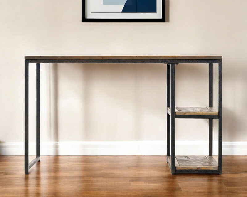 Solid Wood Writing Table &ndash; Study, Work, or Laptop Desk