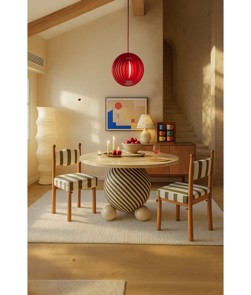 Kenyatta Bol Sant Dining Chair-2PC image number 1