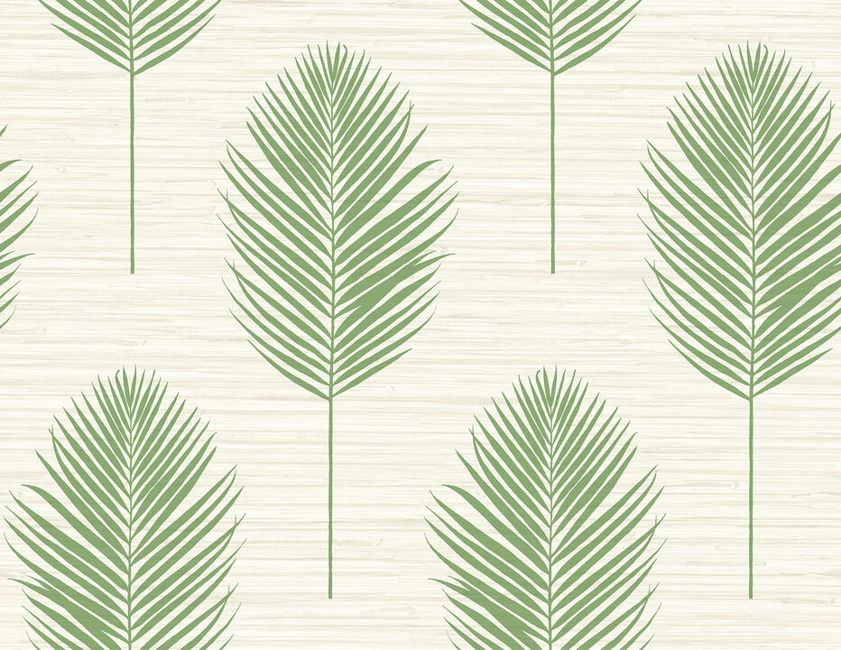 Bali Green Fern Wallpaper