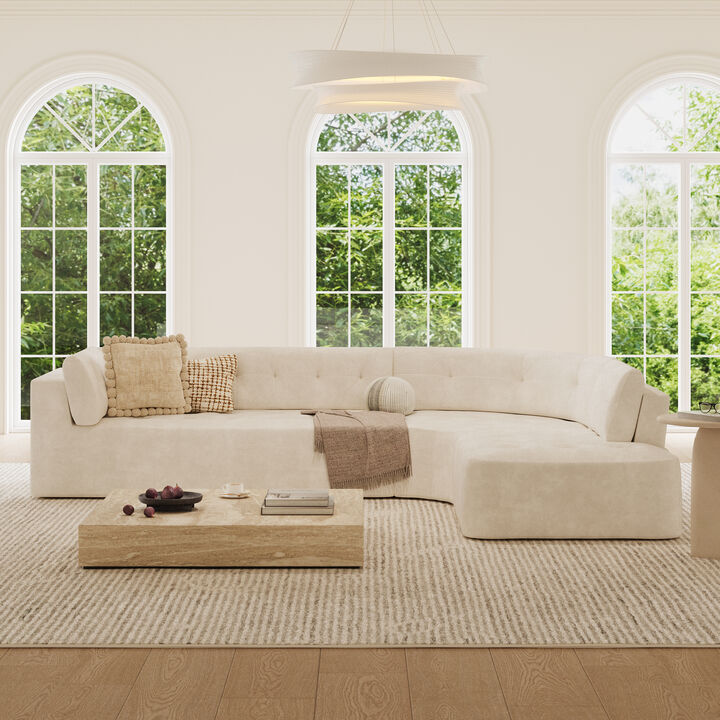 TATEUS L-Shaped Sectional Sofa