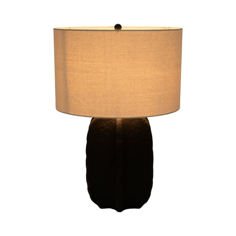 24" Textured Jagged Table Lamp image number 1