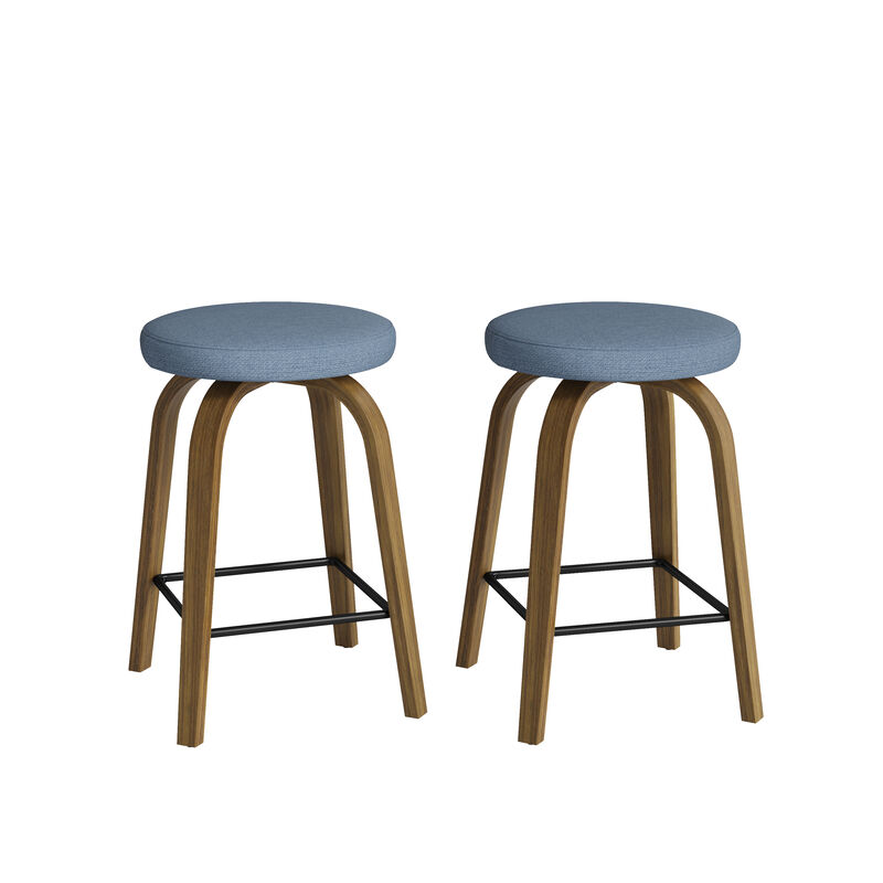 TATEUS Upholstered Bar Stools image number 0