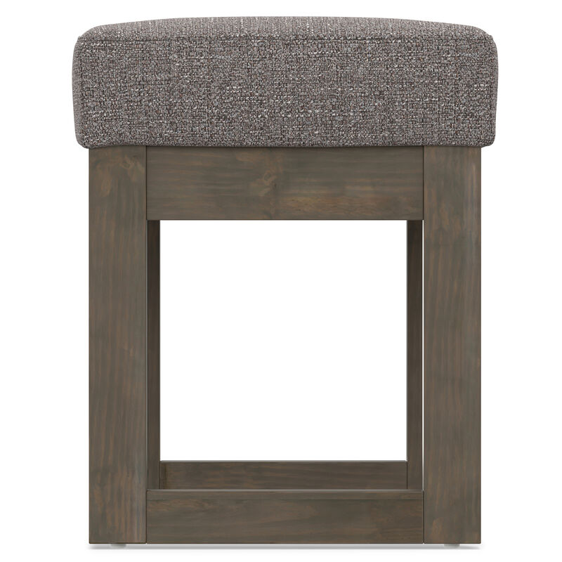 Milltown 26 in Wide Rectangle Footstool Small Ottoman Bench image number 3