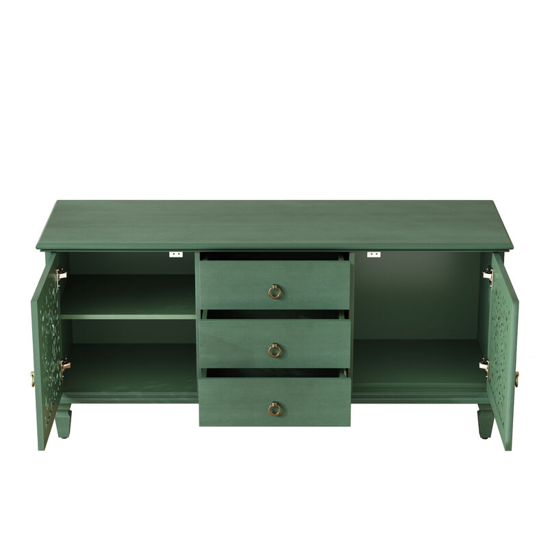 Zuggor Retro TV Stand Sideboard image number 7
