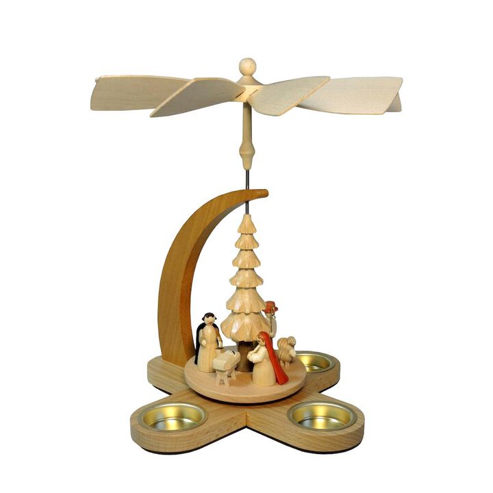 Pyramid - Nativity Scence (Natural)