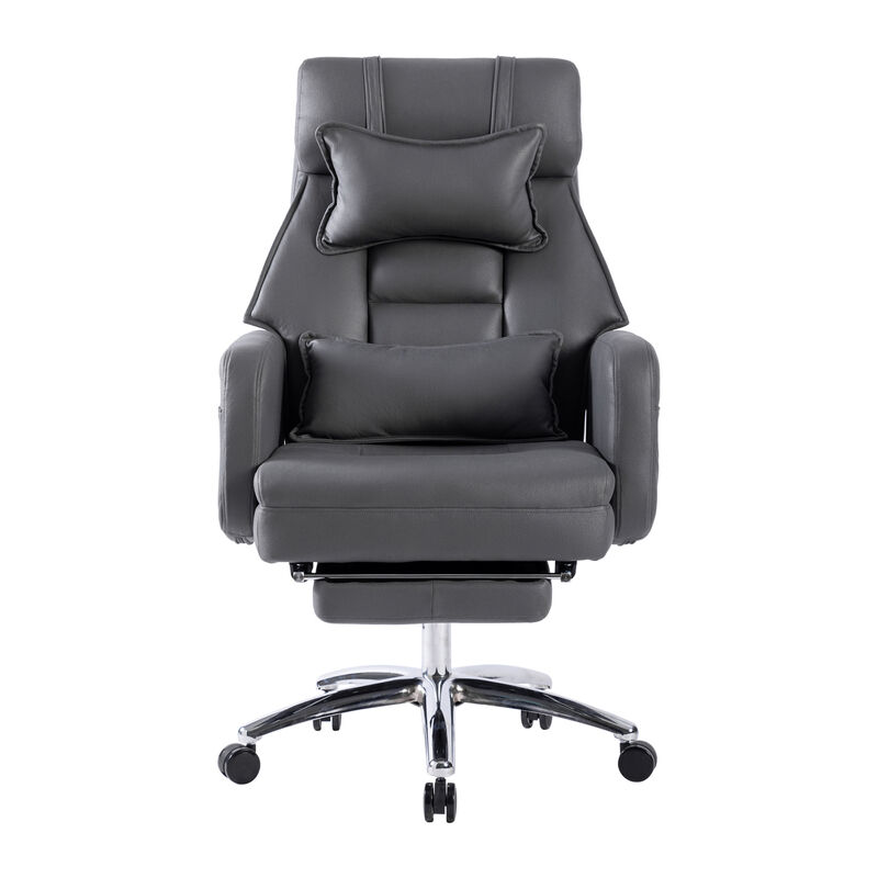GOODSILO Swivel Ergonomic High Back Office Chair with Adjustable Headrest and Lumbar Support image number 0