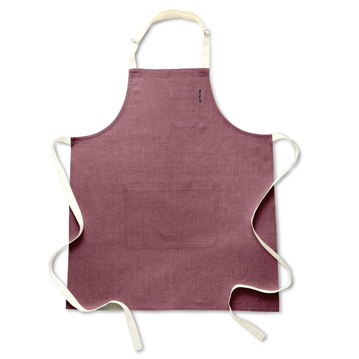 Solino Home 100% Pure Linen Apron - Kitchen Linen