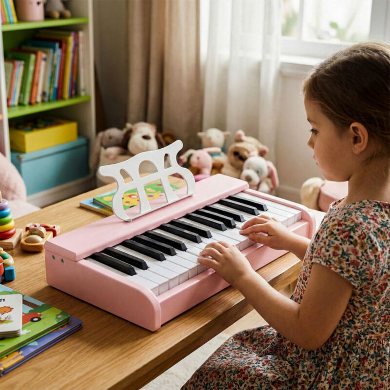 30 Keys Kids Digital Piano Keyboard with Music Stand for Beginner Children Age 3 Plus image number 3