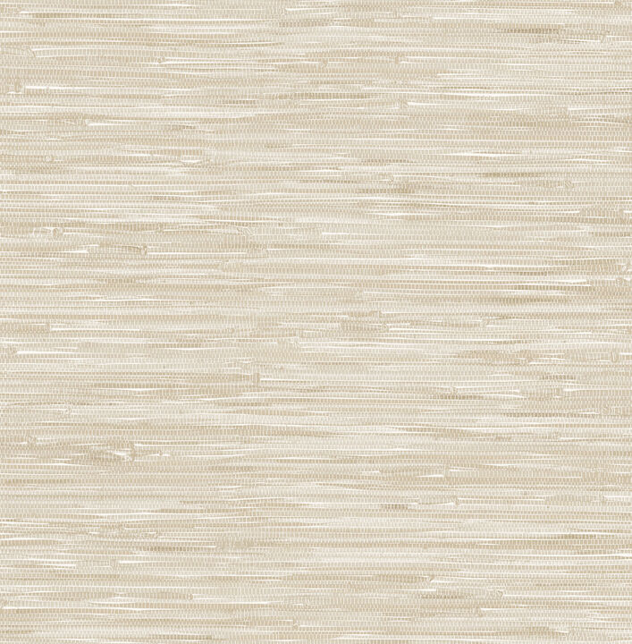 Exhale Dove Woven Faux Grasscloth Wallpaper