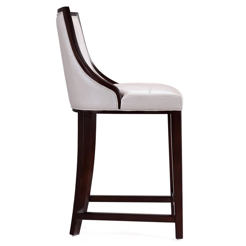 Fifth Avenue White Counter Stool