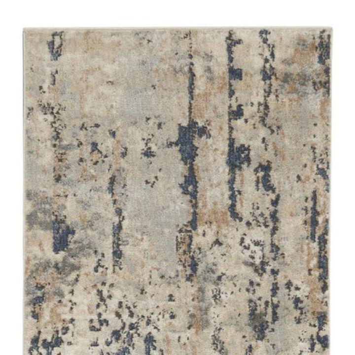 HomeRoots Abstract Runner Rug