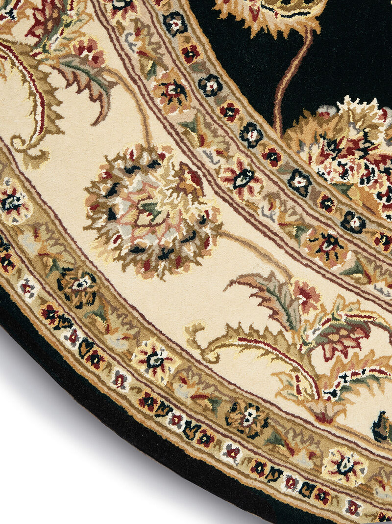 Nourison 2000 2022 Black 4' x Round Rug image number 3