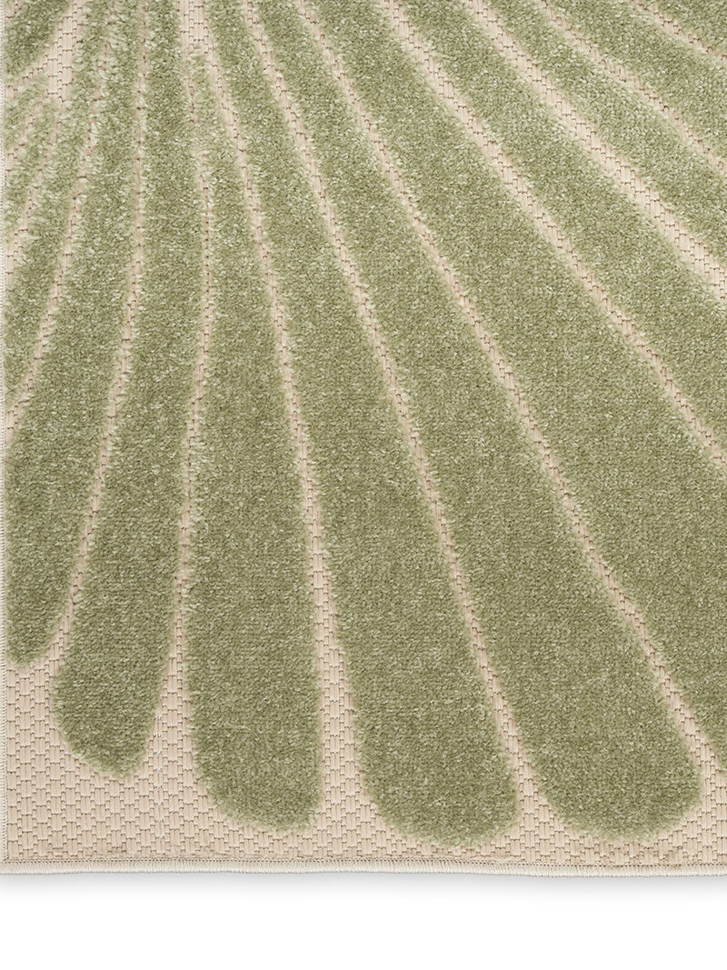 Aloha ALH24 Green/Yellow 9' x 12' Rug