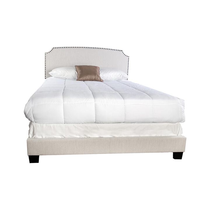 Amy Upholstered Queen Bed In A Box