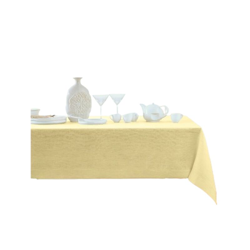 Solino Home Athena 100% Linen Tablecloth &ndash; Handcrafted, Machine Washable, Perfect for Holiday and Everyday Dining