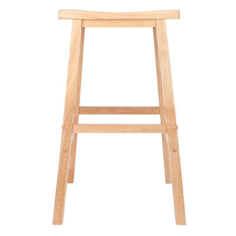 Satori 29" Saddle Seat Bar Stool Beech