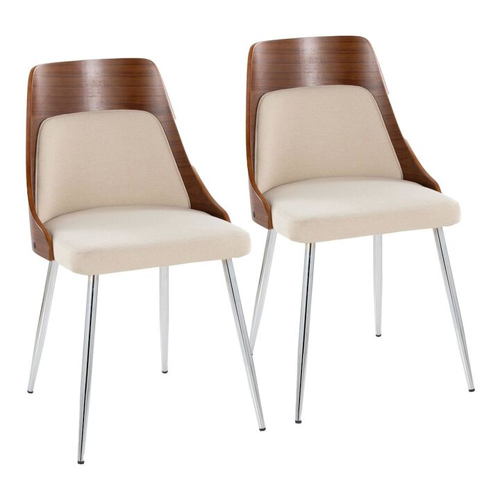 LumiSource Anabelle Chair - Set of 2