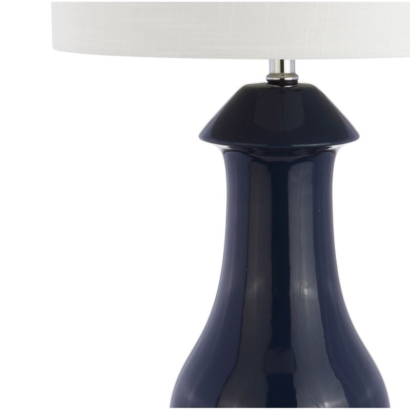 Liberty Ceramic/Crystal LED Table Lamp