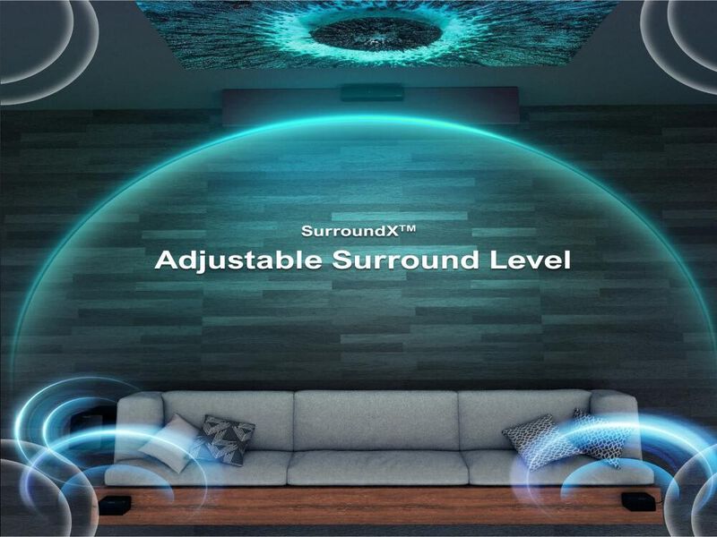 ULTIMEA Poseidon M3T 5.1 Surround Sound Bar, with Wireless Subwoofer and Rear Speakers, 350W image number 1
