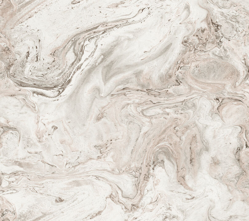 Oil & Marble Clay & Taupe Peel & Stick Wallpaper