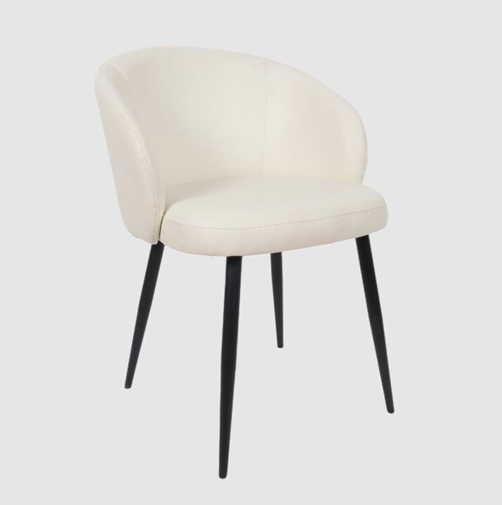Looma White Side Chairs (Set of 2)