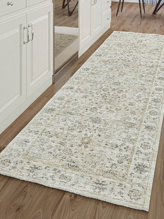 Tuscany TU3 Ivory 2'6" x 12' Rug