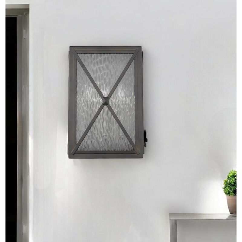 Hivvago Brooklyn 3-Light Oil-Rubbed Bronze ADA Certified Wall Light